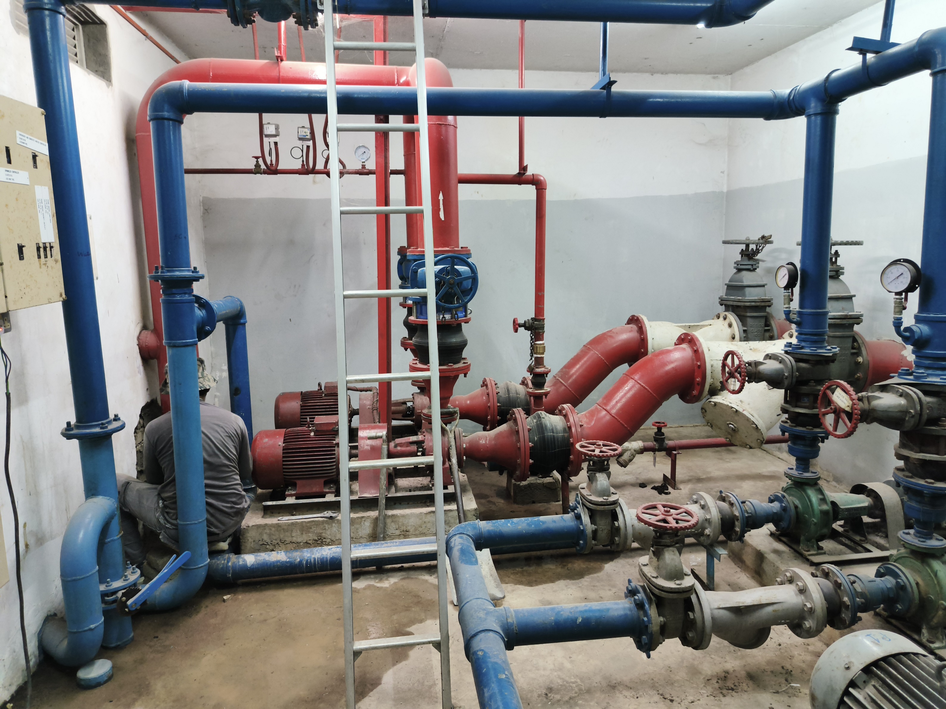 EXISTING WATER PUMP REPAIR